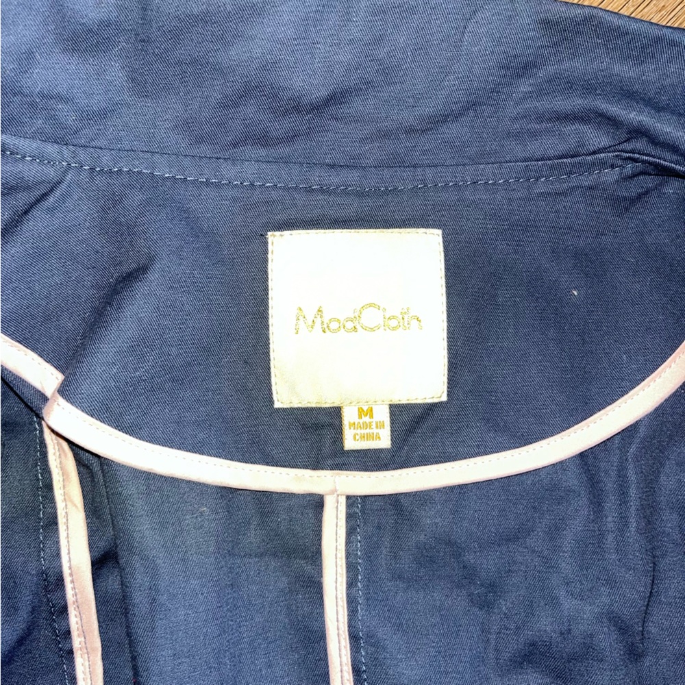 Modcloth Utility Jacket Ruffled - image 4